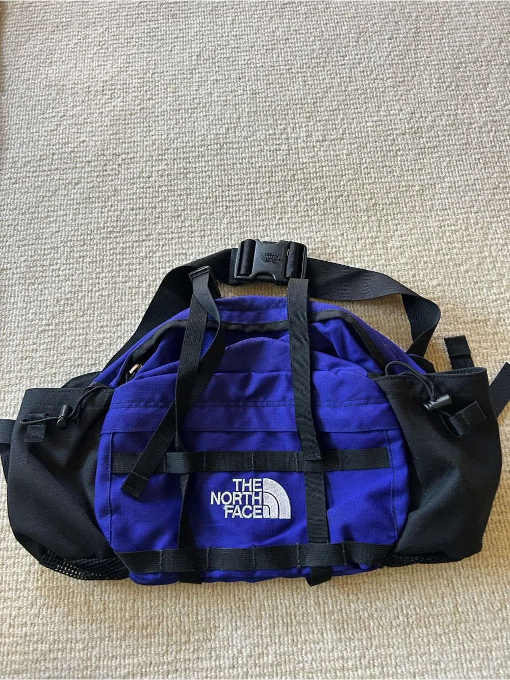 The North Face Purple and Black Waist Pack